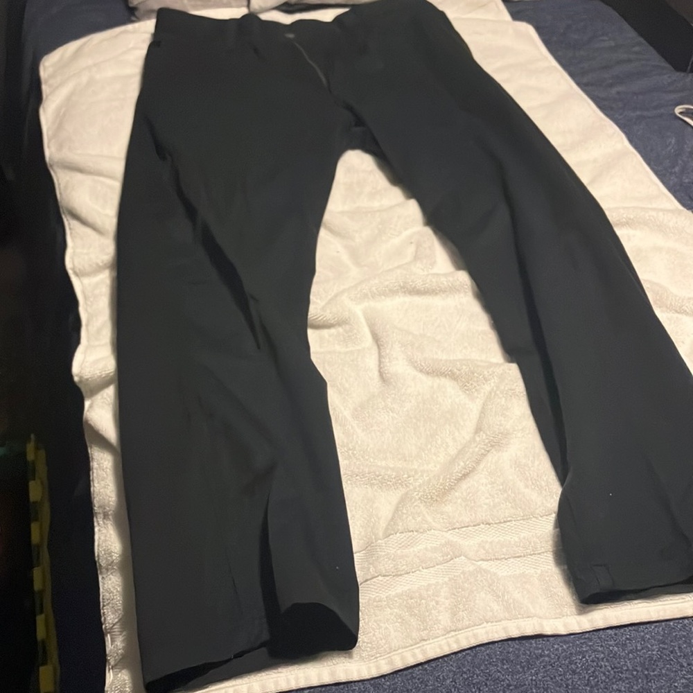 Navy blue khakis